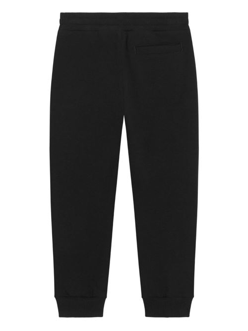 Pantalone bambino sportivo nero Dolce & Gabbana Kids | L4JPIGG7PEMN0000